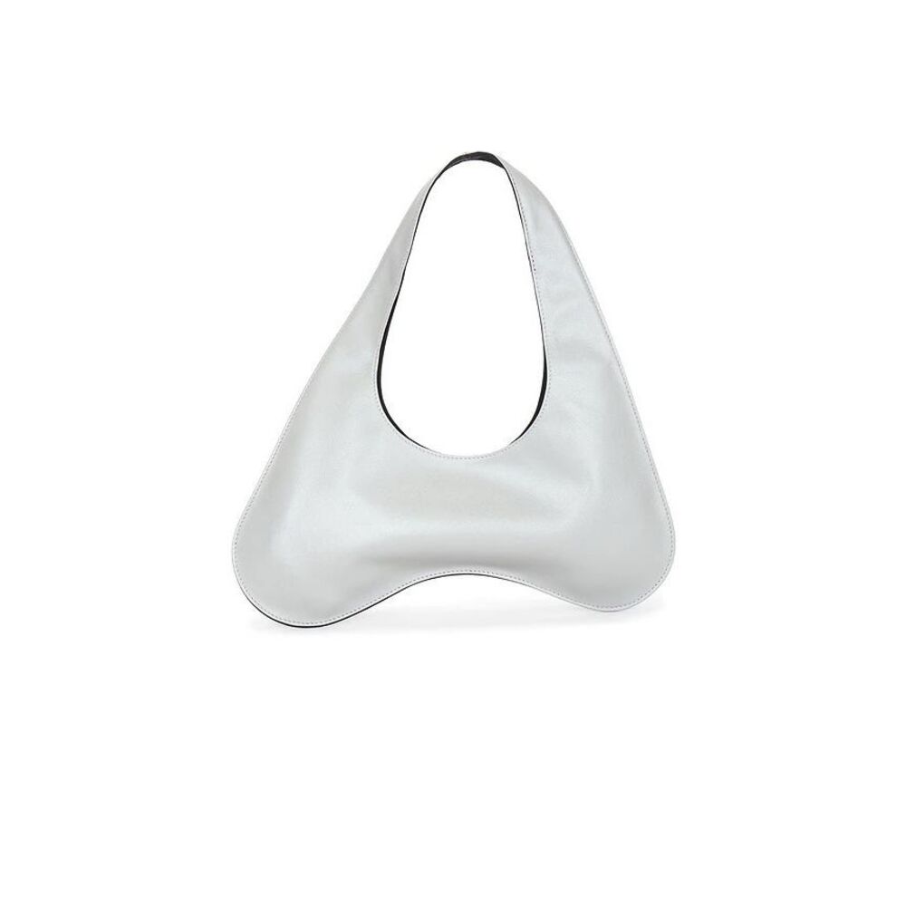 Baobab Miko Mini Bag in Silver $325